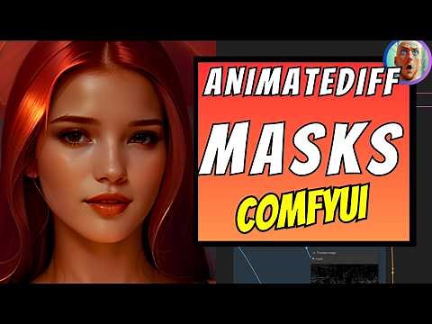 Inpainting AnimateDiff DINO (ComfyUI animation workflow) #stablediffusion #comfyui