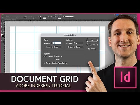 How To Create a Document Grid in Adobe Indesign