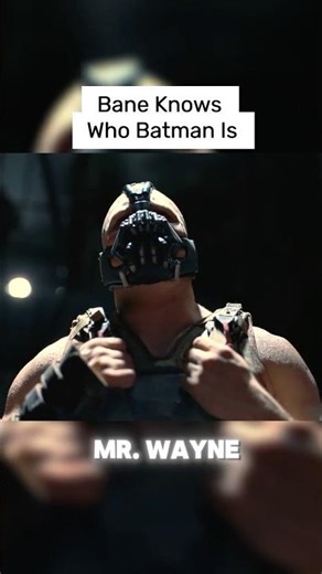 Bane Taunts Batman.