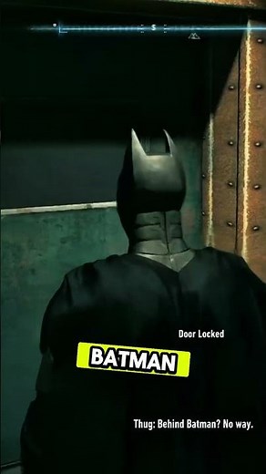 Bro Probably Died Of Heart Attack 3 Minutes Later 🤣 #batmanarkhamknight