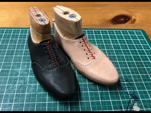 Making a bottom for Super Dollfie Doll Shoes (9cm) – Step by Step Like Real Ones Making shoes for...