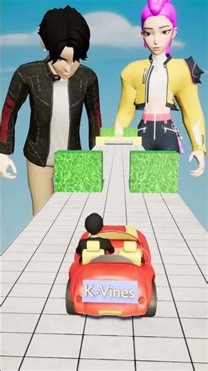 Saja Boys Race Obstacle #3danimation #kpopdemonhunters #funny #rumi #mira #zoey