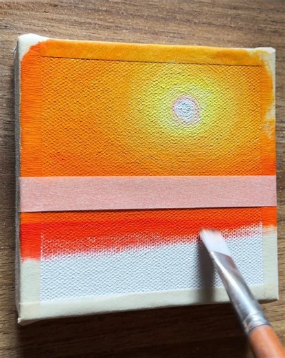 15K views · 225 reactions | Sunset walk on the beach acrylic painting  #painting #acrylicpainting #art #fblifestyle | Vinee Painting | Facebook