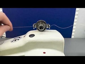 How to thread a Blind Hemmer/ Felling Machine