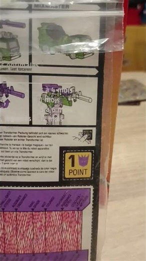 TRANSFORMERS G1 CONSTRUCTICON MIXMASTER.MB FRANCE blister ouvert