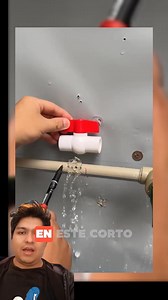 como instalar una llave de paso #plomeria #construction #reels #Amazing #viralvideo | Wally construye