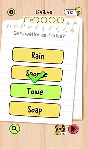 Brain Test 5 Level 40 | Walkthrough