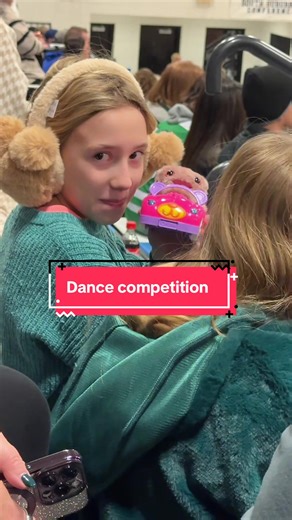 This weekend was CHILLY 🥶 Luckily it’s warming up this week! Kenzie usually picks 1-2 comp’s to attend because the noise/crowd can be over whelming for her but she brought some lil toys and did great! 🩷 all the girls danced wonderfully. It’s always a joy watching the teams dance. #dance #dancecompetition #danceteam #twins #minnesota
