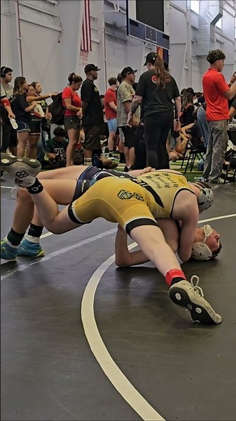 Pinned a tough opponent for the win 🤼‍♂️ #usawrestling #wrestling #wrestler #grappling #martialarts