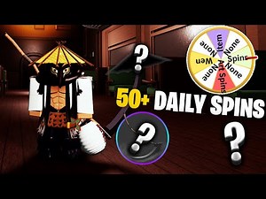 What i Got From 50+ Daily Spins In Project Slayers...