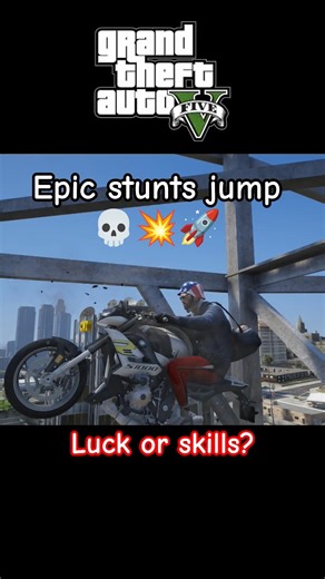 GTA THUG LIFE STUNT ☠️✅