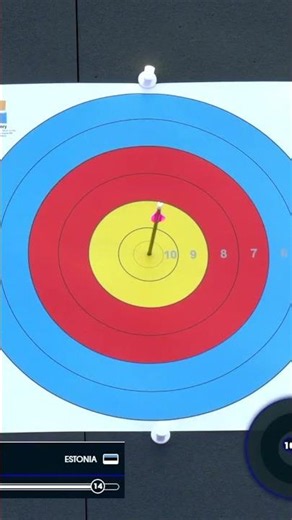 ON FIRE at 50 metres 🔥 #shorts #archery