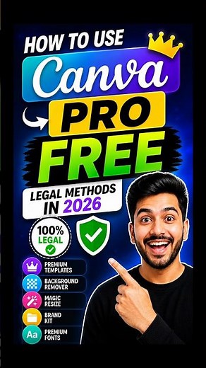 How to Use Canva Pro for FREE (Legal Methods in 2026)