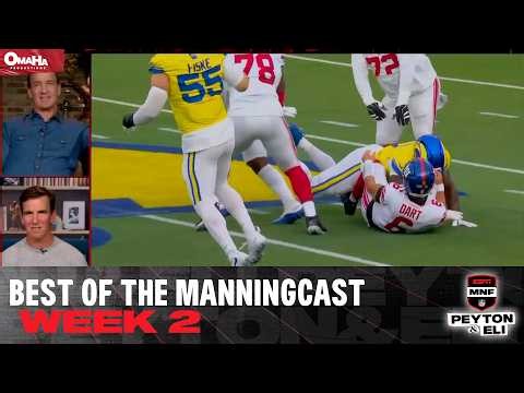 Best Of The ManningCast Week 2 | Omaha Productions