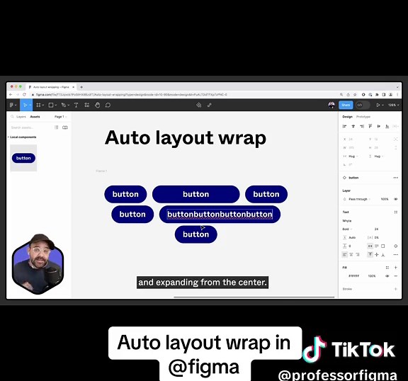 Quick intro to auto layout wrap in @figma #autolayout #figma #figmatip #design #fyp