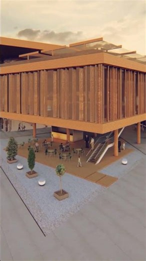 Selcuklu Congress Center#shorts #building #konya #architecture#lumion #cinema #activity #art #urban