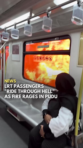 LRT Train Incident: Pudu Fire in Kuala Lumpur