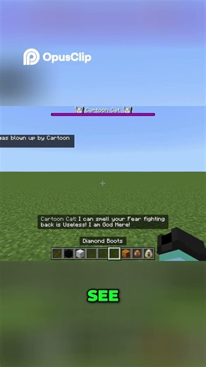 Full Diamond Setup vs This Monster #minecraft #shorts