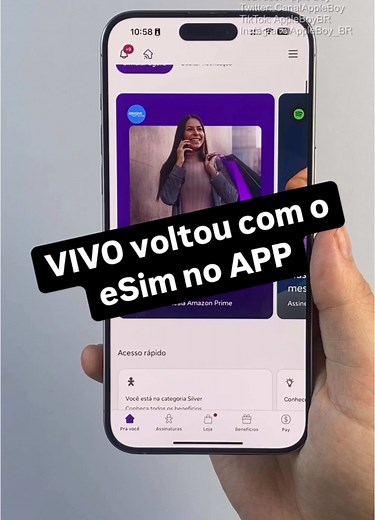 Como Converter Chip Físico em eSIM com VIVO