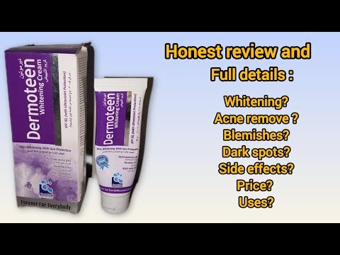 Dermoteen whitening cream | dermoteen cream for face | dermoteen review