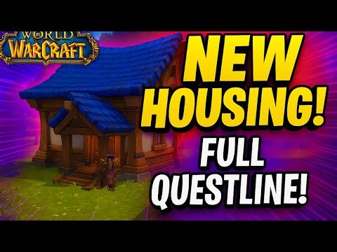 I Tried WoW’s NEW PLAYER HOUSING – Full Questline + My Thoughts!