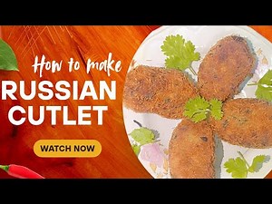 Russian Cutlet Recipe | Shadiyon Wala Russian Cutlet | Chicken Russian Cutlet Recipe