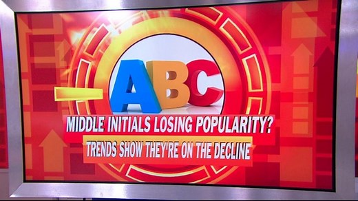 Is Using Your Middle Initial a Thing of the Past?