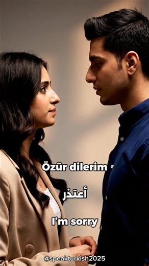 Daily Conversation | Apologizing محادثات يومية | الاعتذار #easyturkish #foreignlanguage