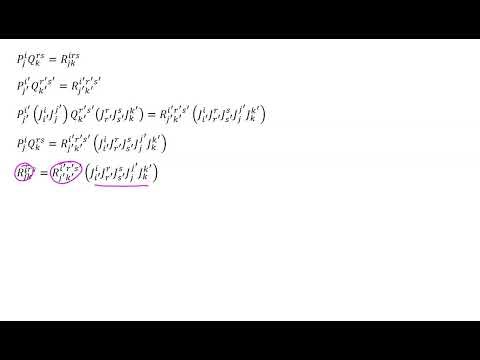 Video 20 - Tensor Algebra
