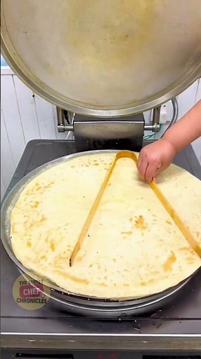 Making Layered Paratha Street Food Style 🫓🔥 | Crispy & Flaky!