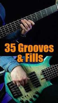 Libro 35 Grooves & Fills para Bajo