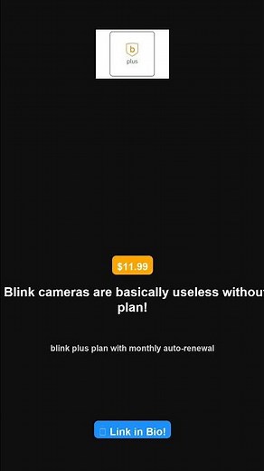 Blink Plus Plan — Is It Worth $11.99/mo? 🔐