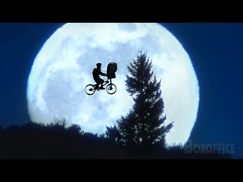 Flying Bicycle | Moon Scene | E.T. the Extra-Terrestrial | CLIP