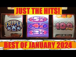 Jackpots! Handpays! BIG WINS! Just the Hits! Best of January 2024