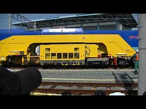 【新幹線 保線車両】マルチプルタイタンパー実演＠浜松工場