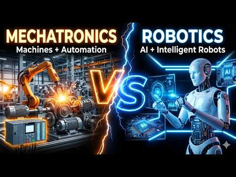 Robotics vs Mechatronics | What’s the Difference? 🤖 | Future Careers Explained