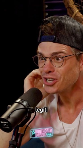 Brotherly Love Podcast on Instagram: "How to escape from a straitjacket - visualize a quarter behind your ear and wiggle. @thegabriellalester"