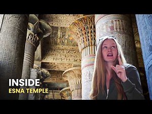 Egypt's MOST Colorful Temple: The Beautiful Columns of Esna
