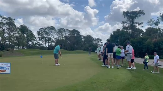 The putting contest winner gets $5K thanks to Johnson's Wrecker Service Inc, HINO TRUCKS USA and AllstateRoadside #survivorfundgolfclassic | Tow Times Magazine
