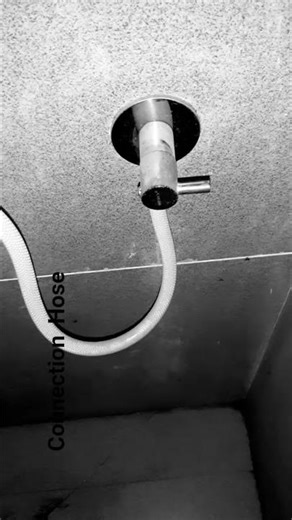Angle Valve to Flush Tank Pipe Connection, Bathroom Fittings pvc Connection hose brass Valve