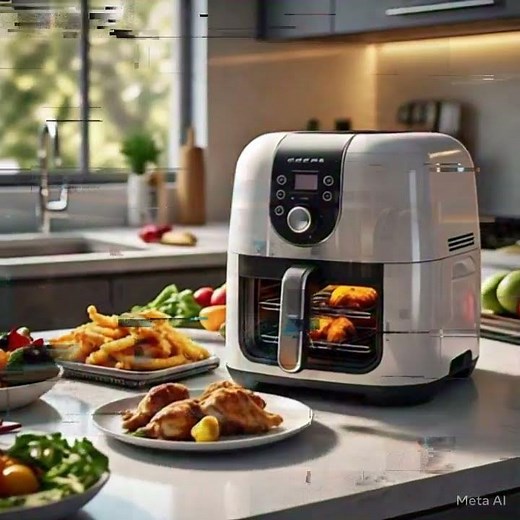 Healthy Cooking Made Easy with Chefman Air Fryer + Rotisserie!