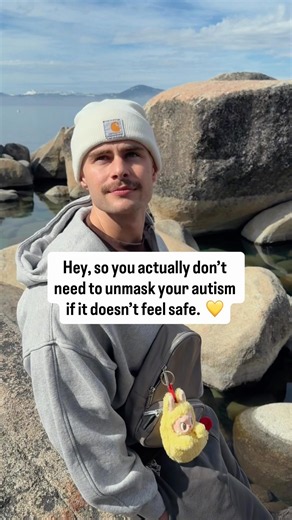 Hey, so you actually don’t need to unmask your autism. 💛