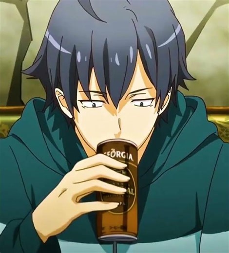 Hachiman gets punched again by his sensei 😂😭