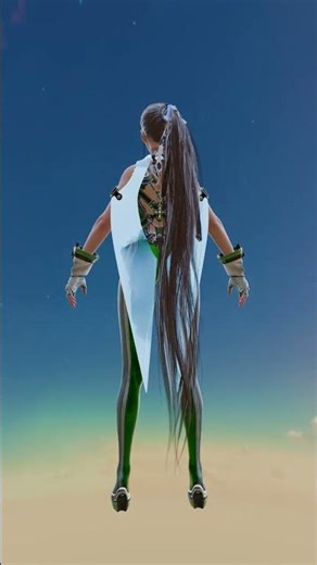 Eva from "Stellar Blade" Game Character Turntable – 360° Showcase