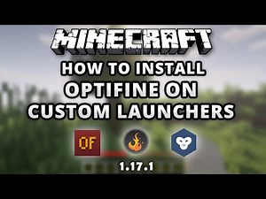 Minecraft Java 1.17.1 How To Download & Install OptiFine on Custom Launchers CurseForge/GDLauncher