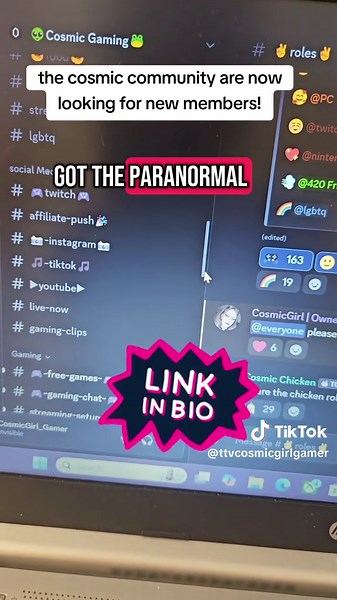CosmicGirl-Gamer on TikTok