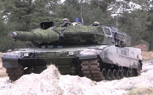 豹2A7 泥泞越野训练 主战坦克 Leopard 2A7