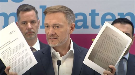 "Ich habe gelitten" - Lindner rechnet mit Ampel ab - und reißt eigene Fehler an