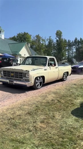 Custom Old School Chevy Trucks: A Bagged Beauty