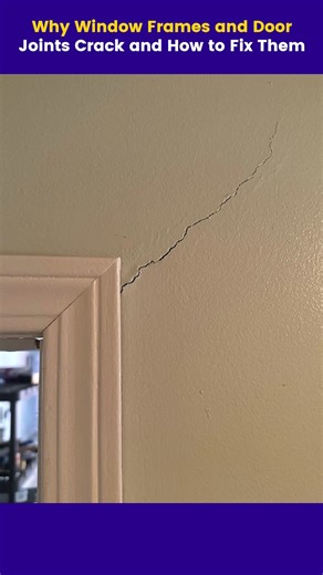 Cracks around door frames are not normal—they’re usually a sign of structural movement. If you notice mudding or cracks in these areas, it’s often due to shifts in your home’s structure. The good news is, these can be repaired and prevented by applying a flexible acrylic sealant between the door jamb and the concrete wall. Watch this short video to see Buildrite’s recommended solution. Learn more about different types of sealants in the comments. #Buildrite #Sealants #Adhesives #Joints #Windowga